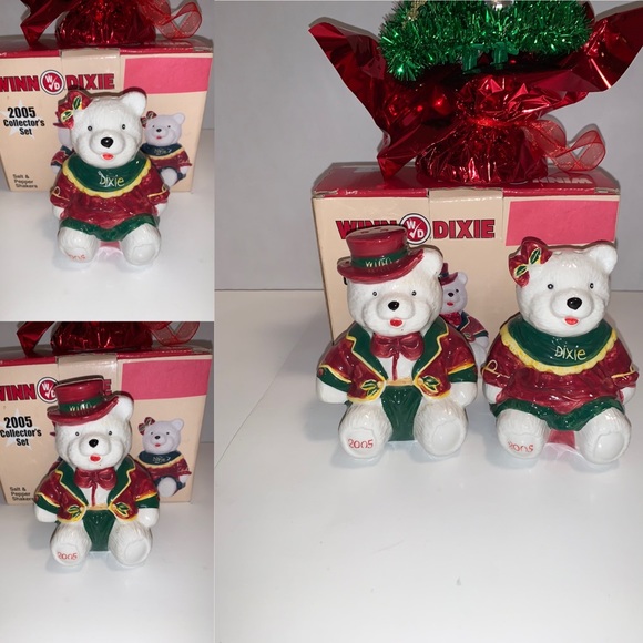 NWT Vintage Christmas Set Pepper and Salt New - Picture 2 of 7